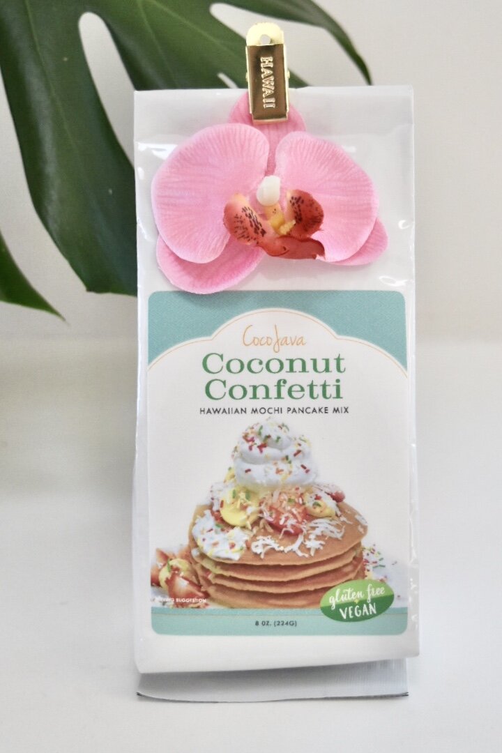 Coconut Confetti Pancake Mix — CocoJava